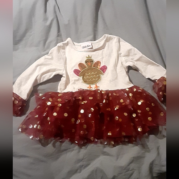 Little Las 3t Thanksgiving top - Picture 5 of 5